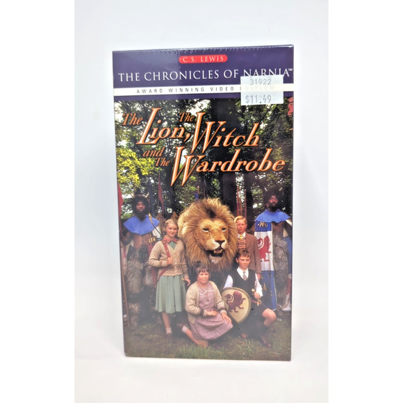 The Chronicles of Narnia The Lion The Witch And The Wardrobe VHS 2 Tape 1988 BBC - Picture 1 of 4